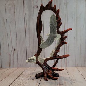 Spirit of America Antler Eagle Resin Sculpture Designed by Alaska Jack’s…